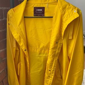 Yellow Rain Jacket